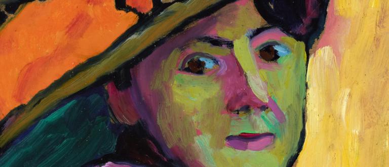 Gabriele Münter Painting to the point