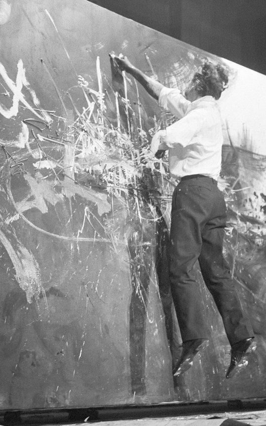 Georges Mathieu   Gesture, Speed, Movement