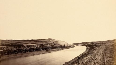 The Construction of the Suez Canal   Photographs by Louis Robert Cuvier